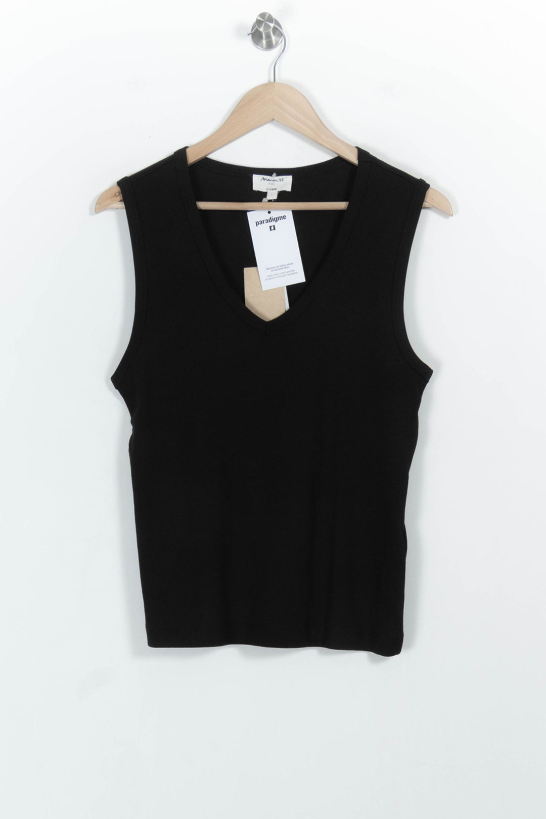 Débardeur Noir - Taille L/40 de la marque Maison 123 | PARAD103209 - Vendu par Paradigme - Image 2