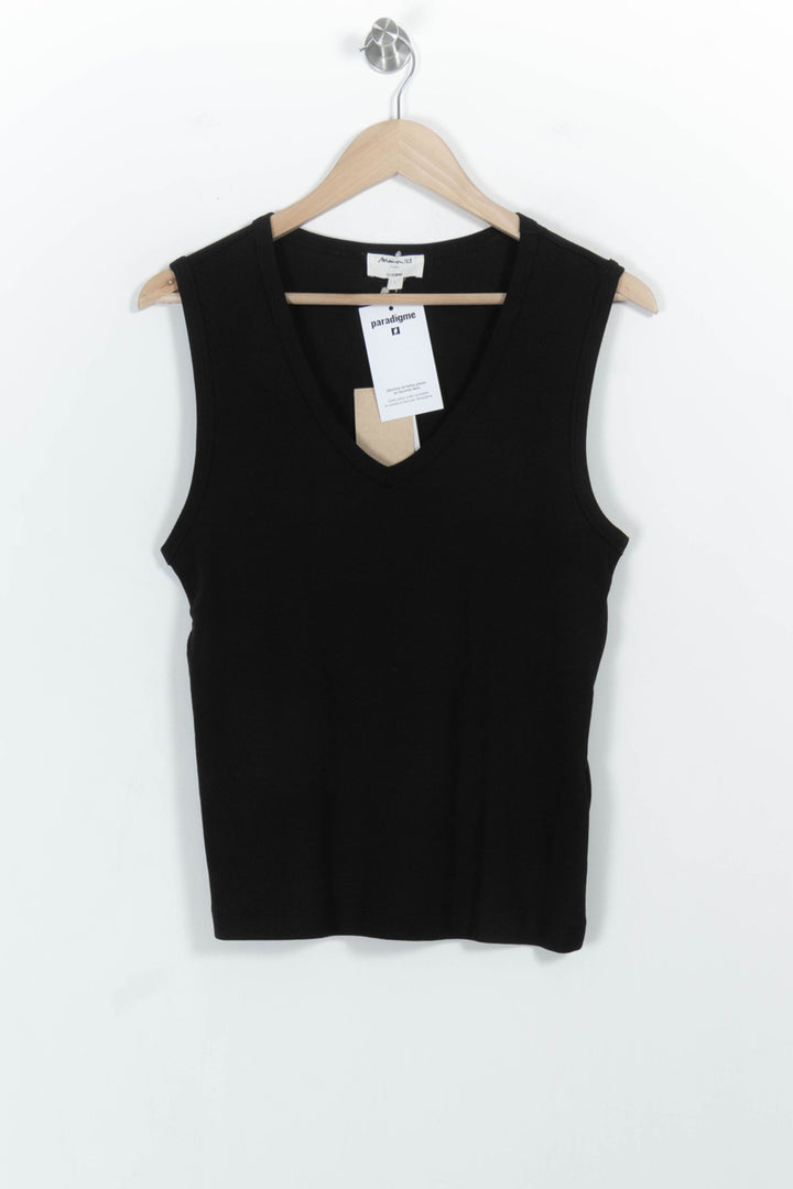 Débardeur Noir - Taille L/40 de la marque Maison 123 | PARAD103209 - Vendu par Paradigme - Image 2