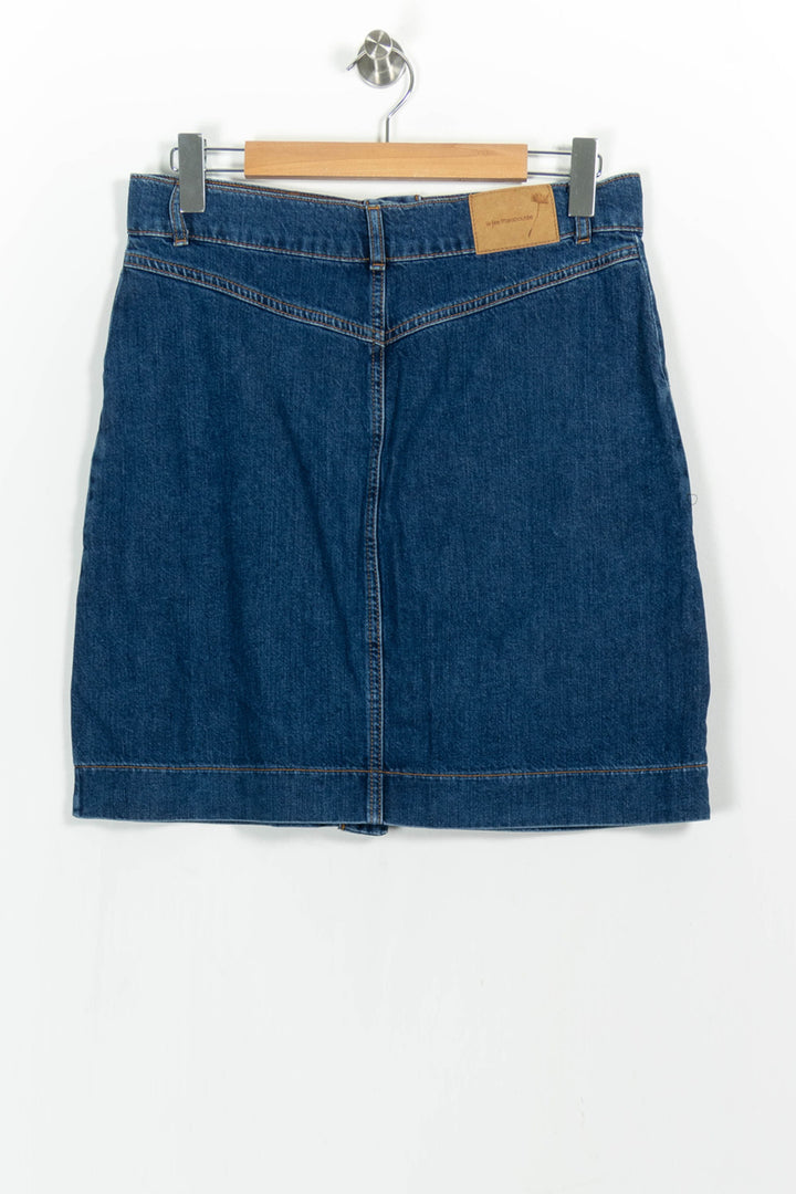 Jupe en Jean Bleue - Taille XL/42 de la marque La Fée Maraboutée | PARAD103211 - Vendu par Paradigme - Image 4