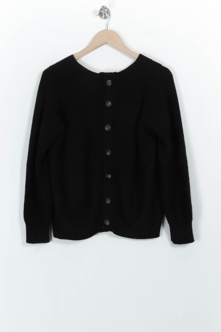 Pull Noir - Taille S/36 de la marque La Fée Maraboutée | PARAD103213 - Vendu par Paradigme - Image 4