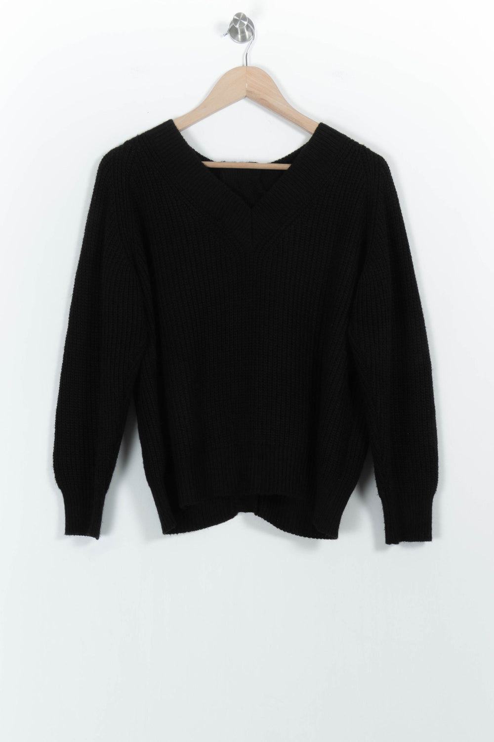 Pull Noir - Taille S/36 de la marque La Fée Maraboutée | PARAD103213 - Vendu par Paradigme - Image 2