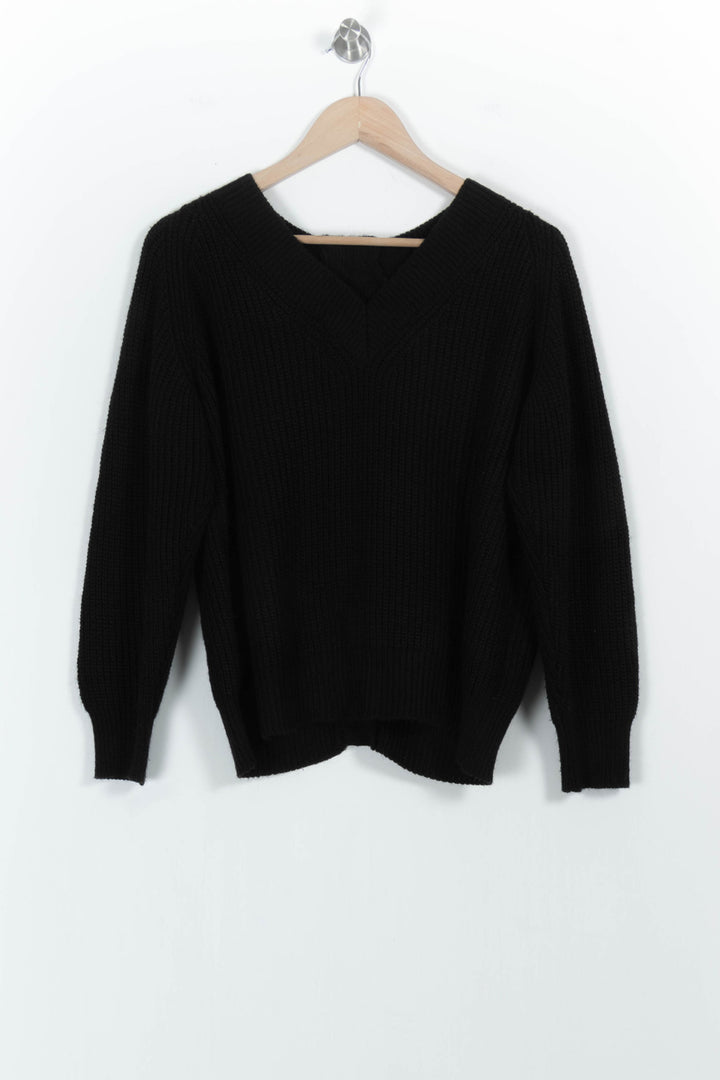 Pull Noir - Taille S/36 de la marque La Fée Maraboutée | PARAD103213 - Vendu par Paradigme - Image 2