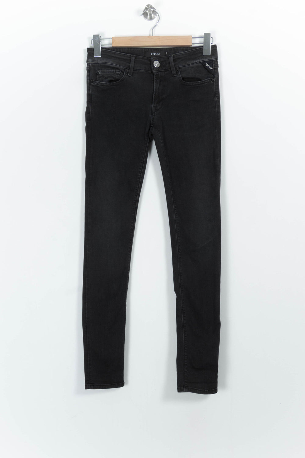 Jean Noir - Taille S/36 de la marque Replay | PARAD103217 - Vendu par Paradigme - Image 2