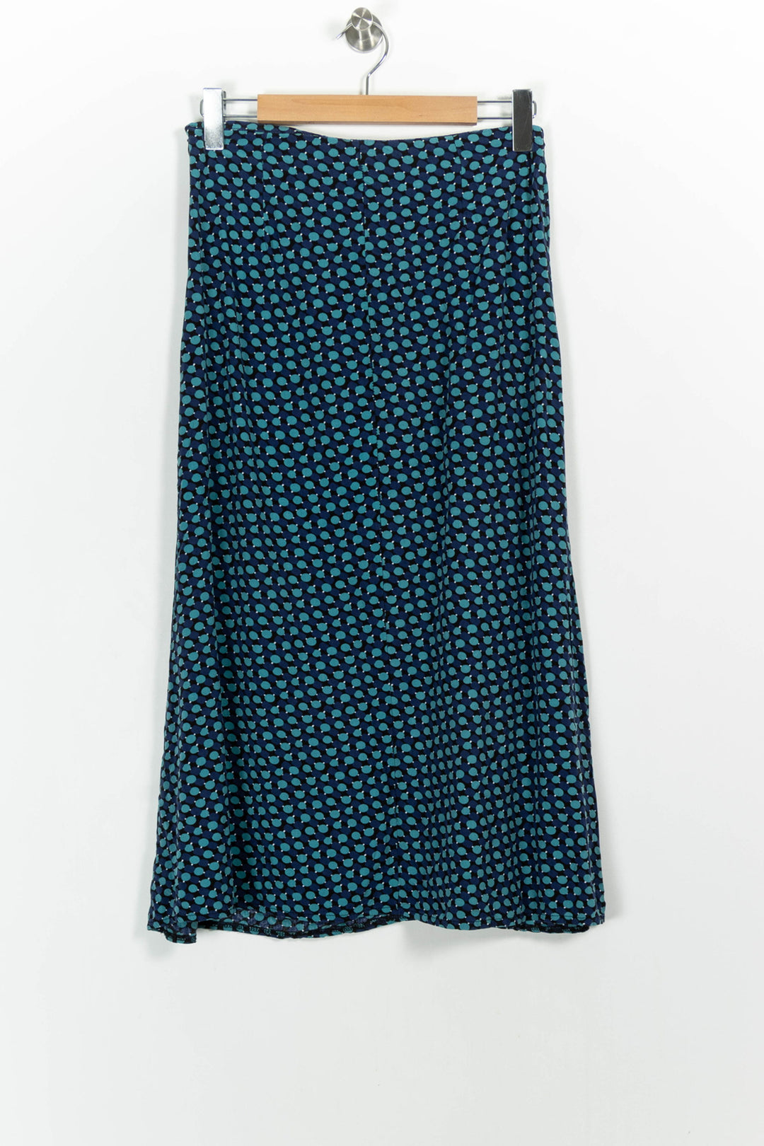 Jupe Longue Bleue et Verte - Taille L/40 de la marque La Fée Maraboutée | PARAD103221 - Vendu par Paradigme - Image 4