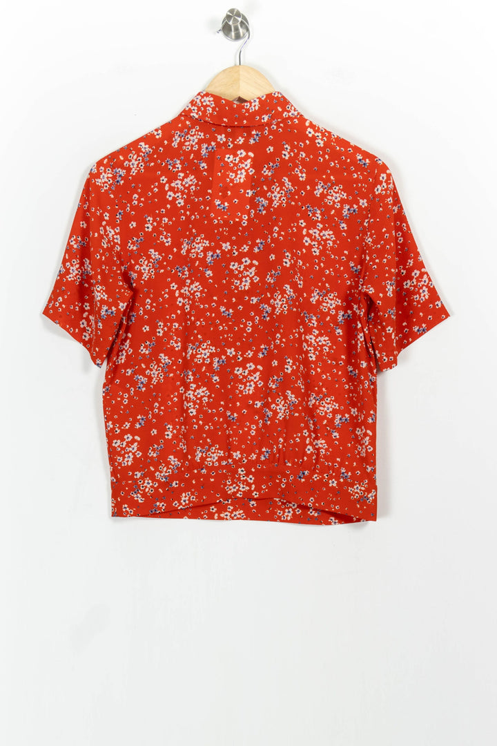 Chemisette Rouge et Blanc - Taille S/36 de la marque Agnès b. | PARAD103225 - Vendu par Paradigme - Image 4
