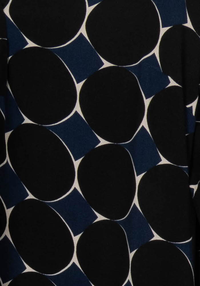 Robe Bleu et Noir - Taille L/40 de la marque La Fée Maraboutée | PARAD103226 - Vendu par Paradigme - Image 3