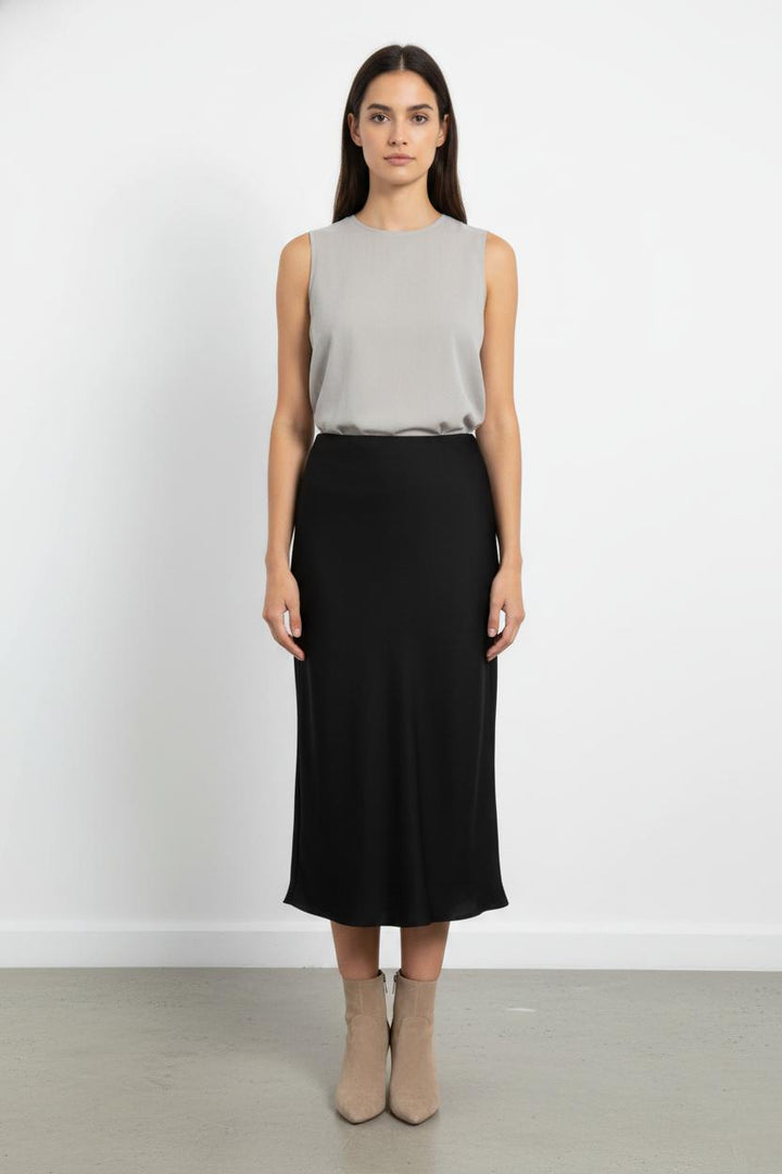Jupe Midi Noire - Taille XS/34 de la marque ba&sh | PARAD103228 - Vendu par Paradigme - Image 1