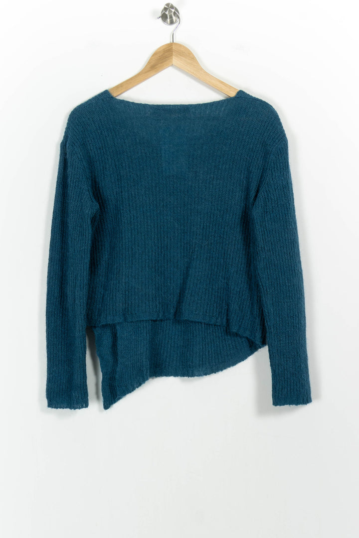 Pull Bleu - Taille M/38 de la marque La Fée Maraboutée | PARAD103229 - Vendu par Paradigme - Image 4