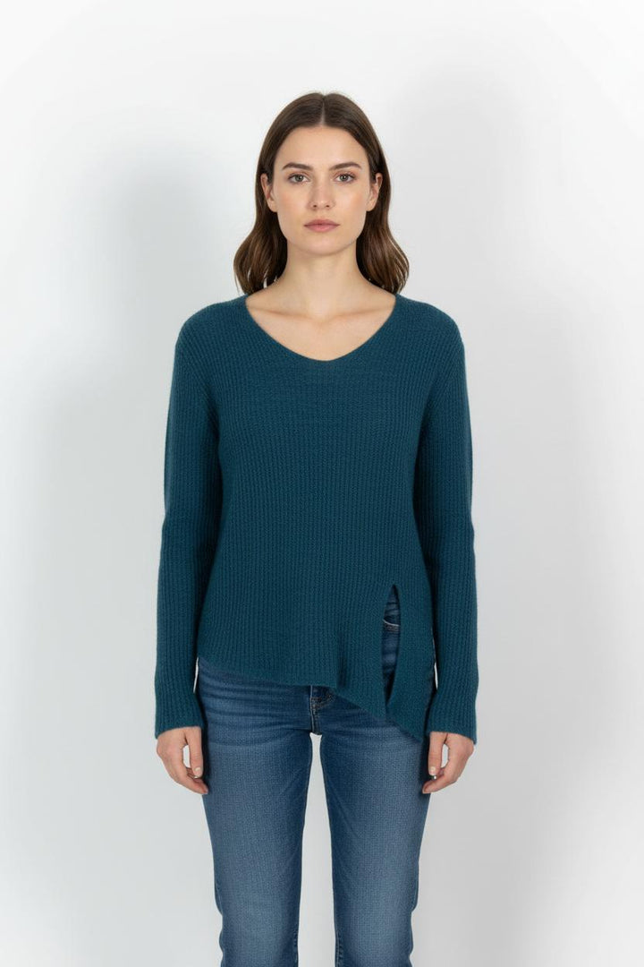 Pull Bleu - Taille M/38 de la marque La Fée Maraboutée | PARAD103229 - Vendu par Paradigme - Image 1