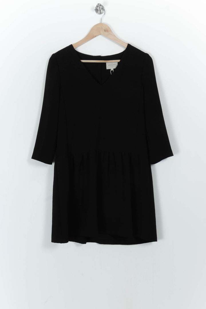 Robe Courte Noire - Taille XS/34 de la marque Sézane | PARAD103233 - Vendu par Paradigme - Image 2