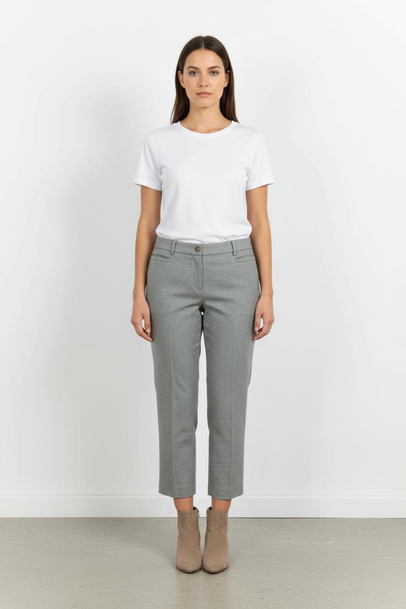 Pantalon De Costume Gris - Taille XXXL/46 de la marque Weekend Max Mara | PARAD103238 - Vendu par Paradigme - Image 1