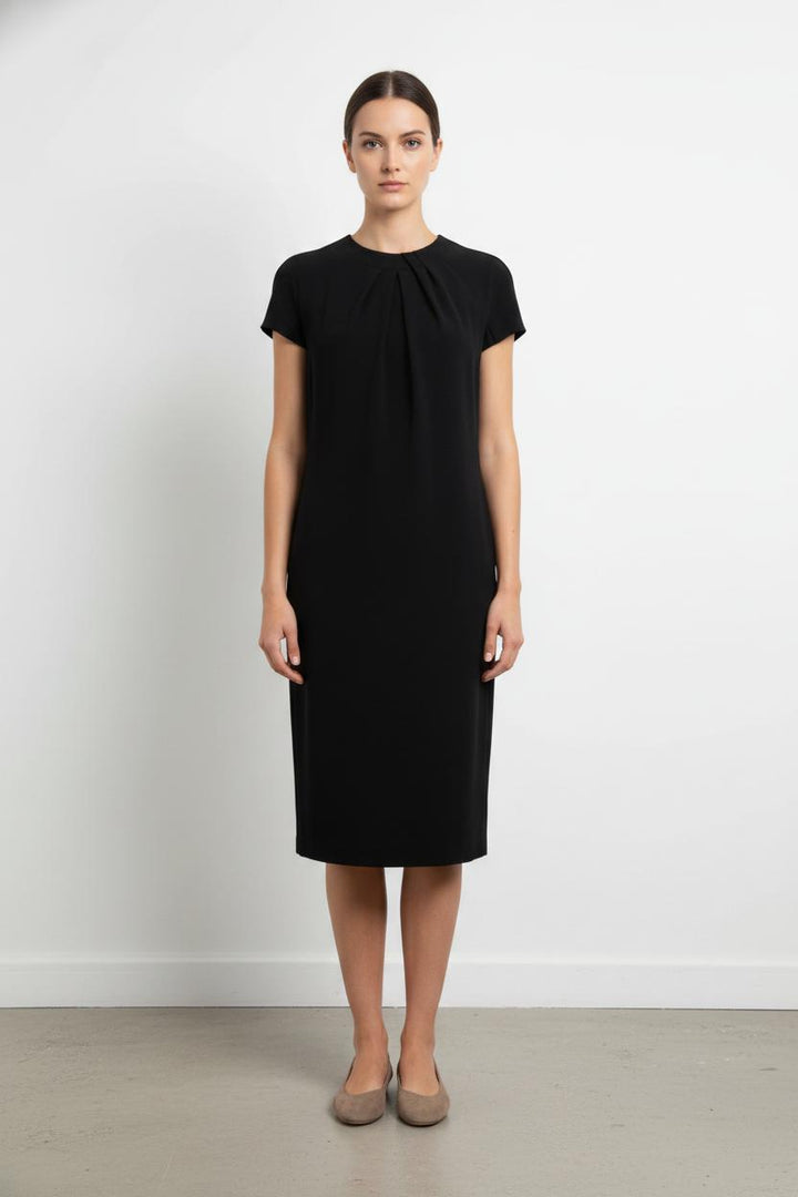 Robe Droite Noire - Taille XXXL/46 de la marque Max Mara | PARAD103242 - Vendu par Paradigme - Image 1