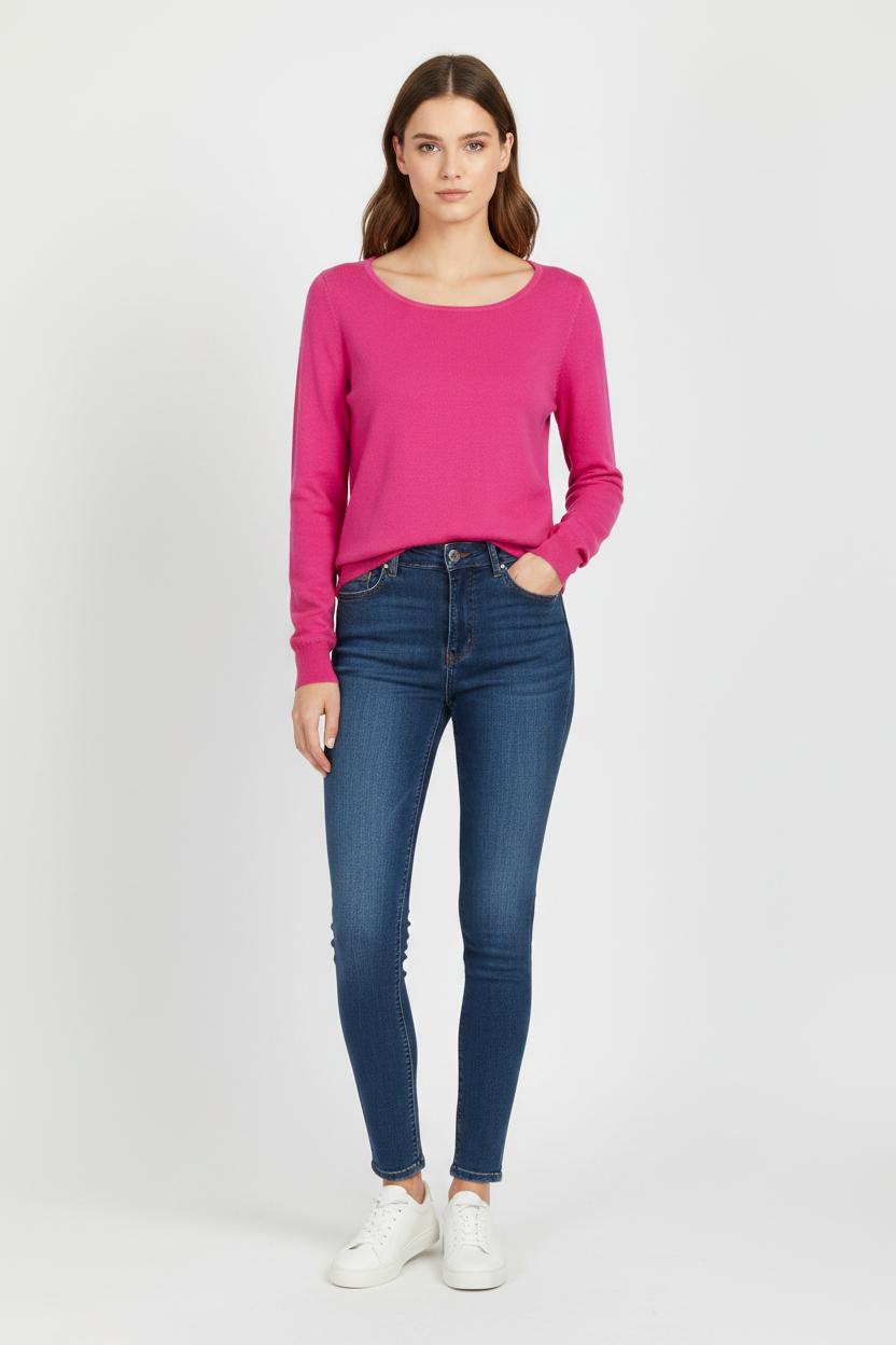 Pull Rose - Taille XXXL/46 de la marque Liu Jo | PARAD103244 - Vendu par Paradigme - Image 1