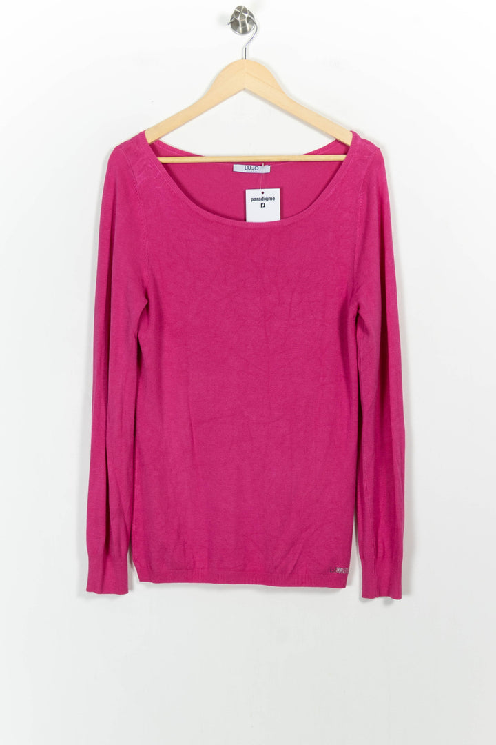 Pull Rose - Taille XXXL/46 de la marque Liu Jo | PARAD103244 - Vendu par Paradigme - Image 2
