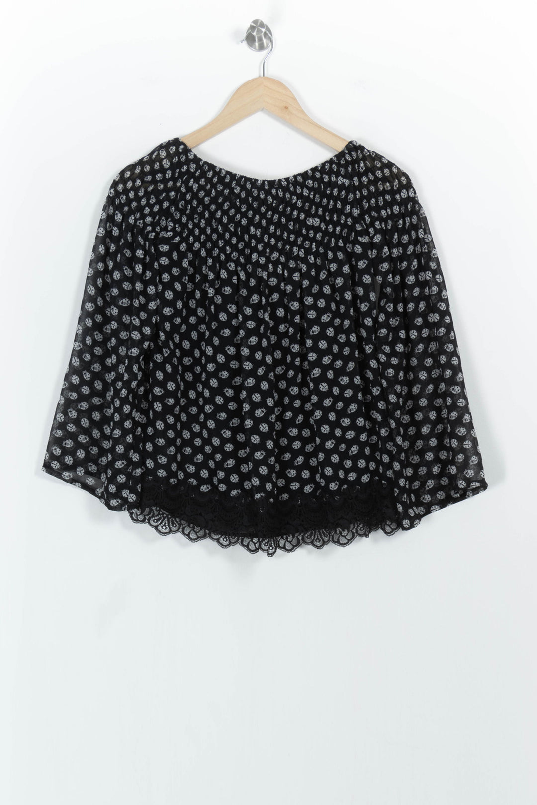 Blouse Noire et Blanche - Taille L/40 de la marque Liu Jo | PARAD103247 - Vendu par Paradigme - Image 4