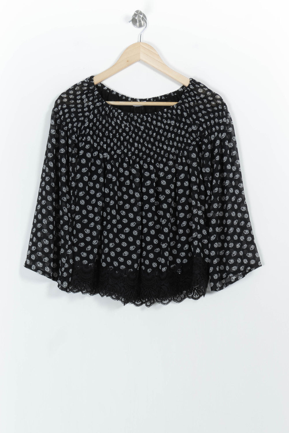 Blouse Noire et Blanche - Taille L/40 de la marque Liu Jo | PARAD103247 - Vendu par Paradigme - Image 2
