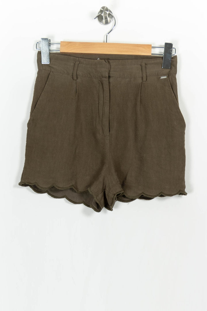Short Marron - Taille S/36 de la marque IKKS | PARAD103249 - Vendu par Paradigme - Image 2