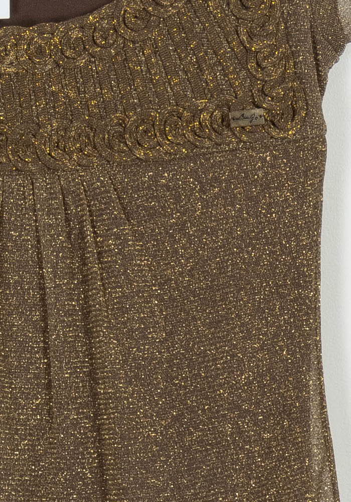 Blouse Or - Taille L/40 de la marque Liu Jo | PARAD103256 - Vendu par Paradigme - Image 3
