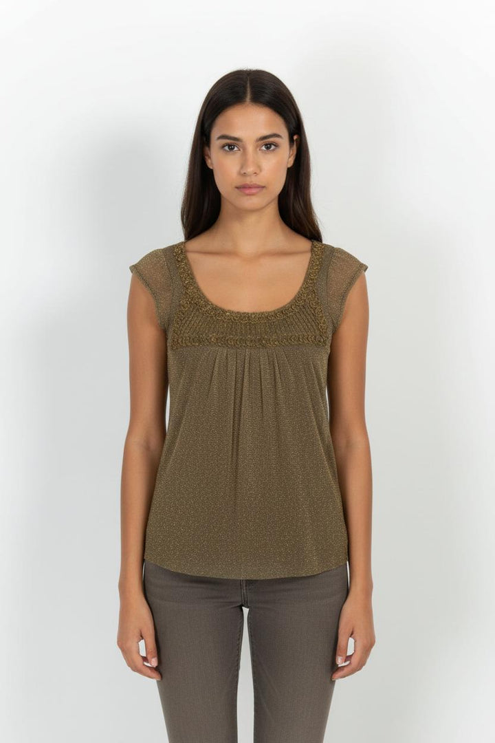 Blouse Or - Taille L/40 de la marque Liu Jo | PARAD103256 - Vendu par Paradigme - Image 1