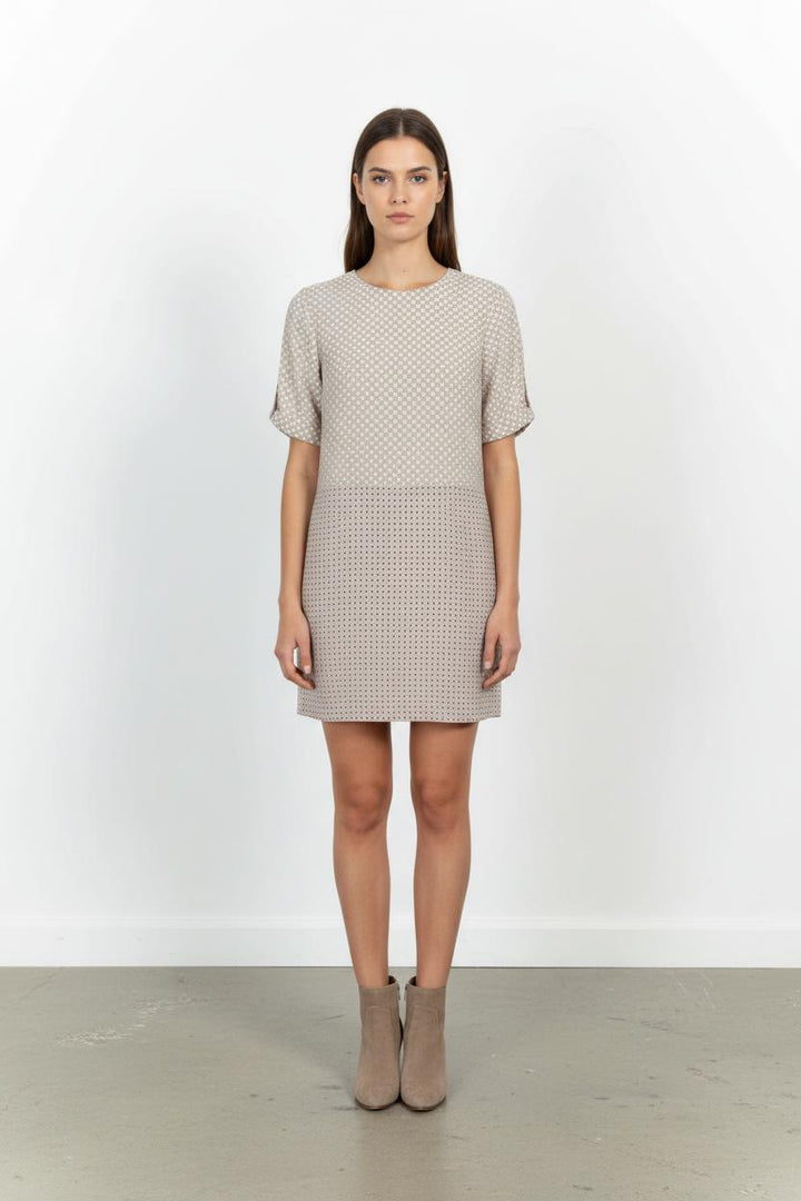 Robe Midi Rose - Taille XS/34 de la marque Claudie Pierlot | PARAD103261 - Vendu par Paradigme - Image 1