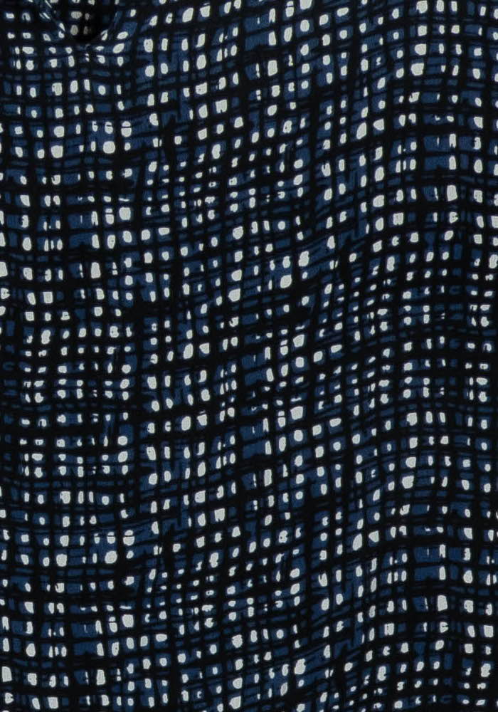 Robe Droite Bleu et Blanc - Taille M/38 de la marque Gerard Darel | PARAD103265 - Vendu par Paradigme - Image 3