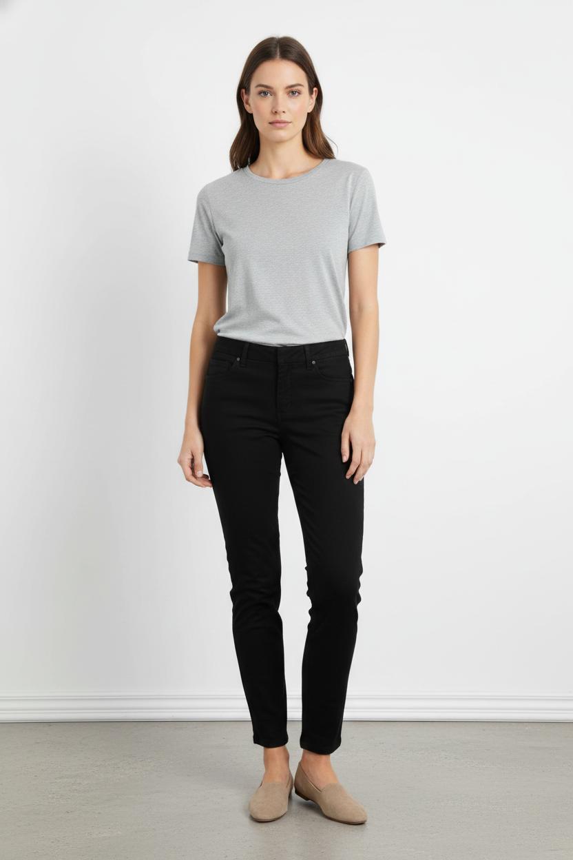 Pantalon Noir - Taille XL/42 de la marque Léon & Harper | PARAD103266 - Vendu par Paradigme - Image 1
