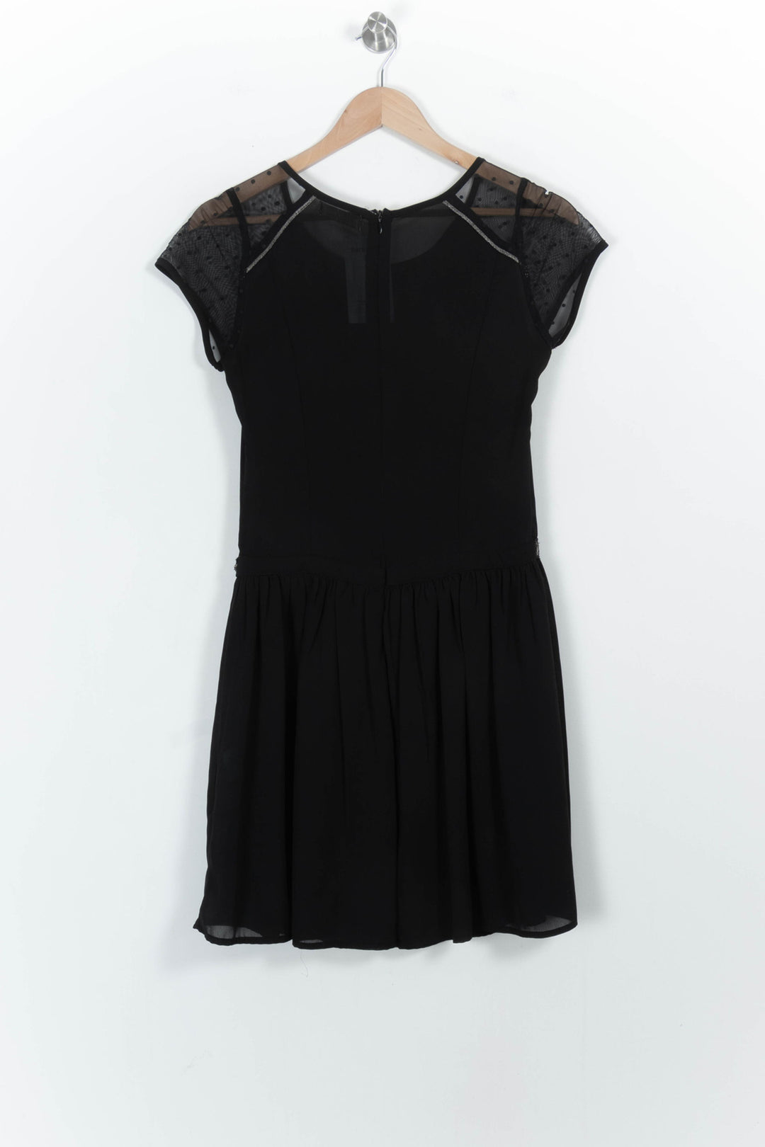 Robe Noire - Taille S/36 de la marque La Petite Etoile | PARAD103272 - Vendu par Paradigme - Image 4