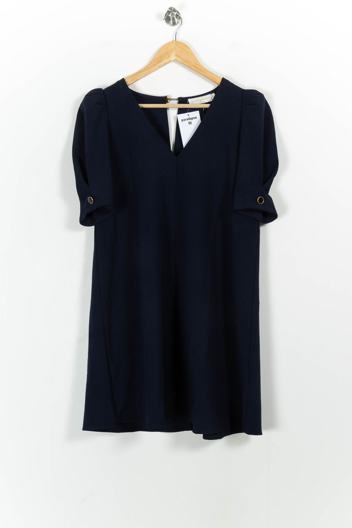 Robe Midi Bleue - Taille M/38 de la marque La Petite Etoile | PARAD103280 - Vendu par Paradigme - Image 2