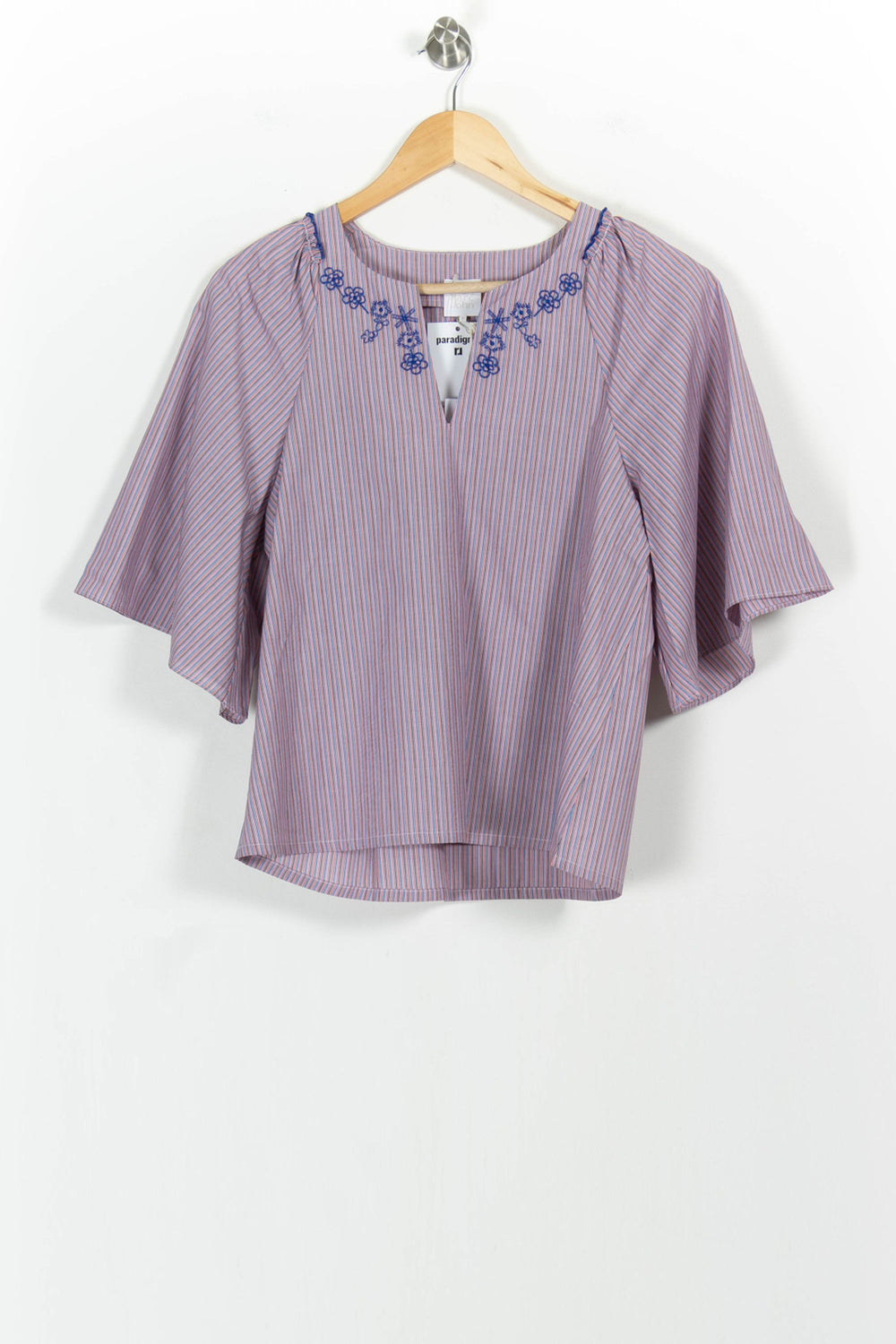Blouse Rose et Bleu - Taille S/36 de la marque Karl Marc John | PARAD103282 - Vendu par Paradigme - Image 2
