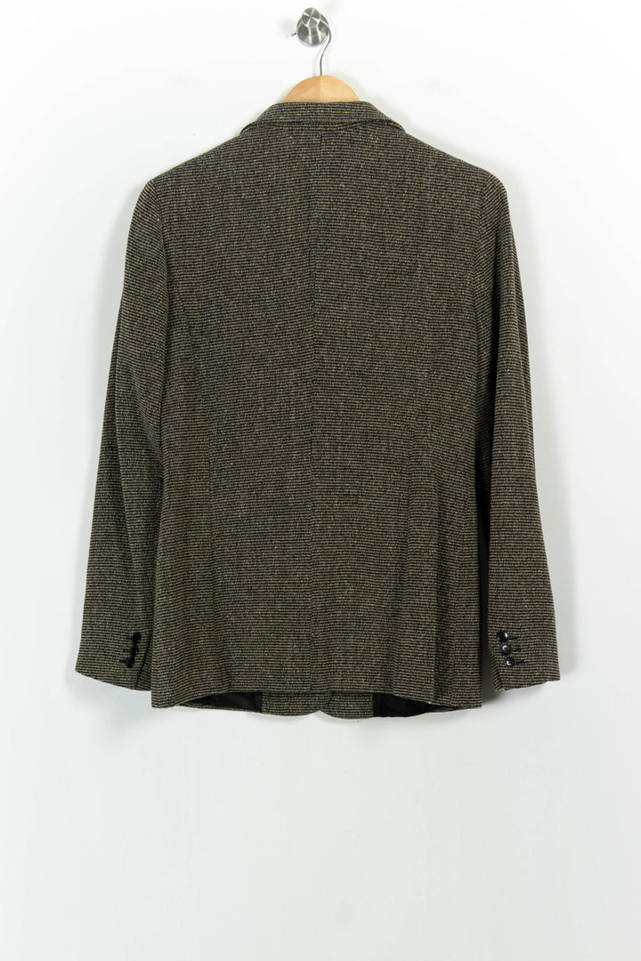 Blazer Vert et Noir - Taille S/36 de la marque Max Mara | PARAD103287 - Vendu par Paradigme - Image 4