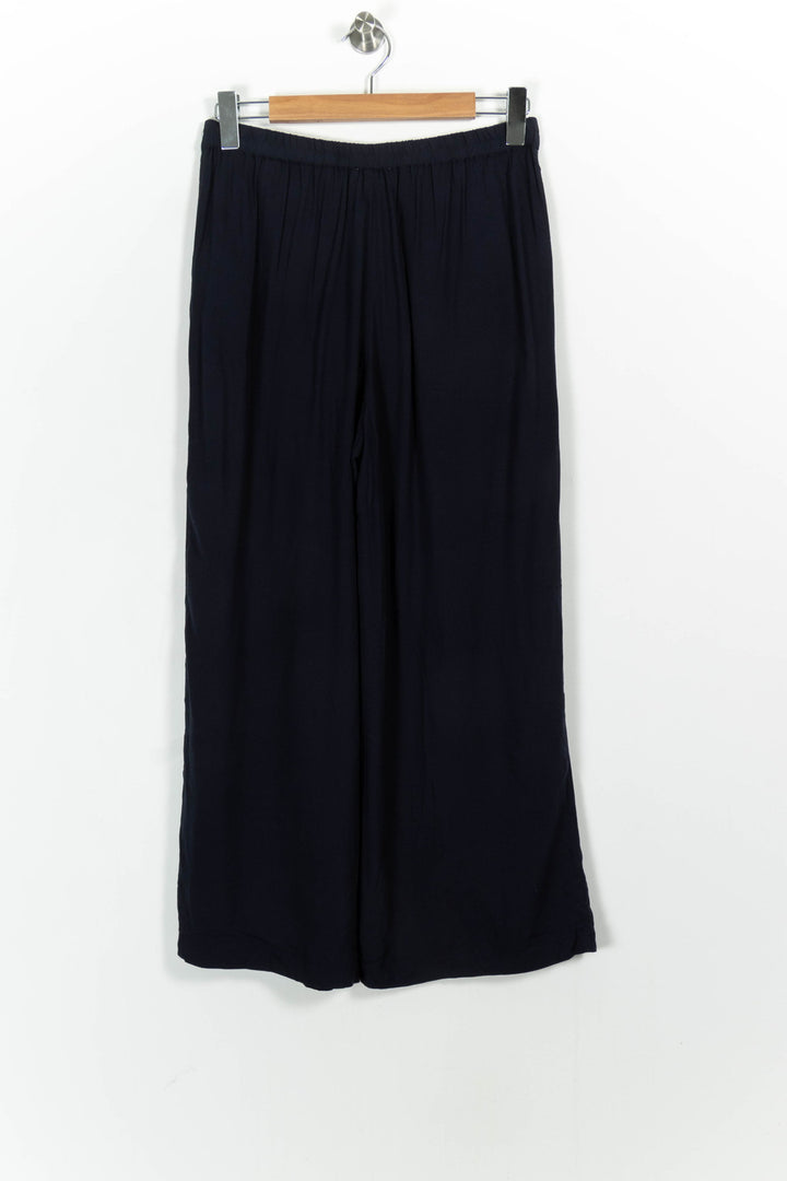 Pantalon Large Bleu - Taille S/36 de la marque Samsoe Samsoe | PARAD103291 - Vendu par Paradigme - Image 4