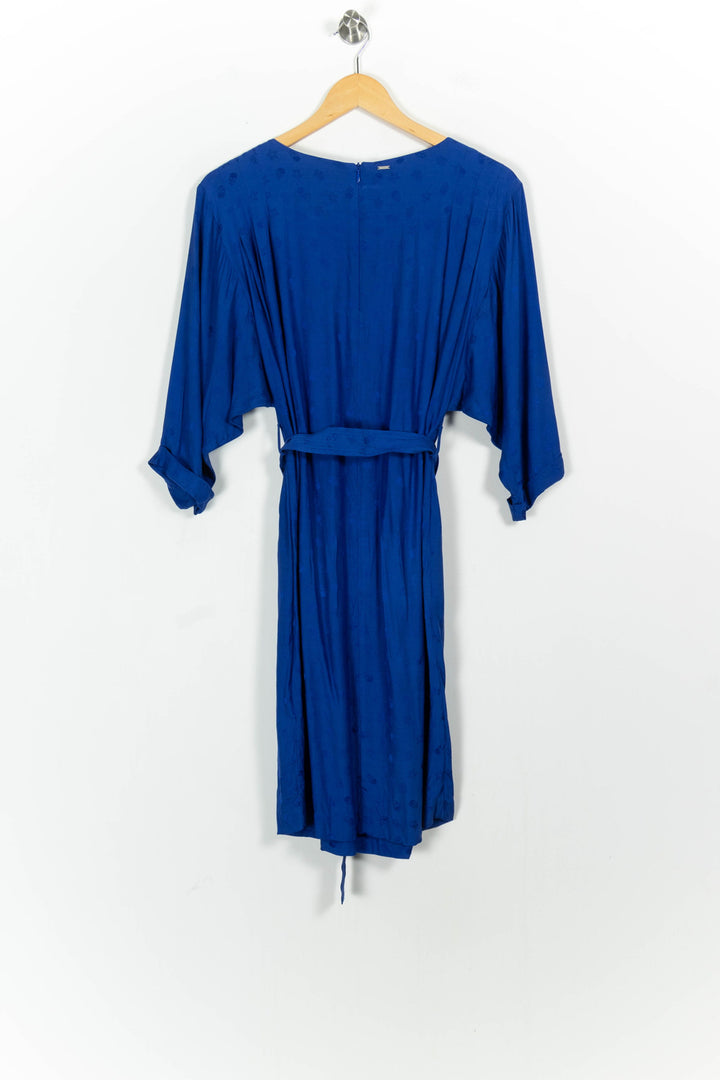 Robe Midi Bleue - Taille M/38 de la marque IKKS | PARAD103292 - Vendu par Paradigme - Image 4
