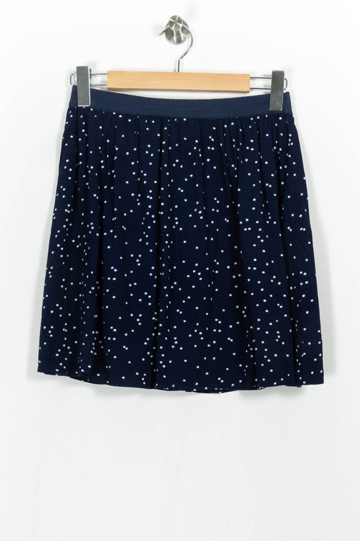 Jupe Plissée Bleue et Blanche - Taille M/38 de la marque Marie Sixtine | PARAD103293 - Vendu par Paradigme - Image 2