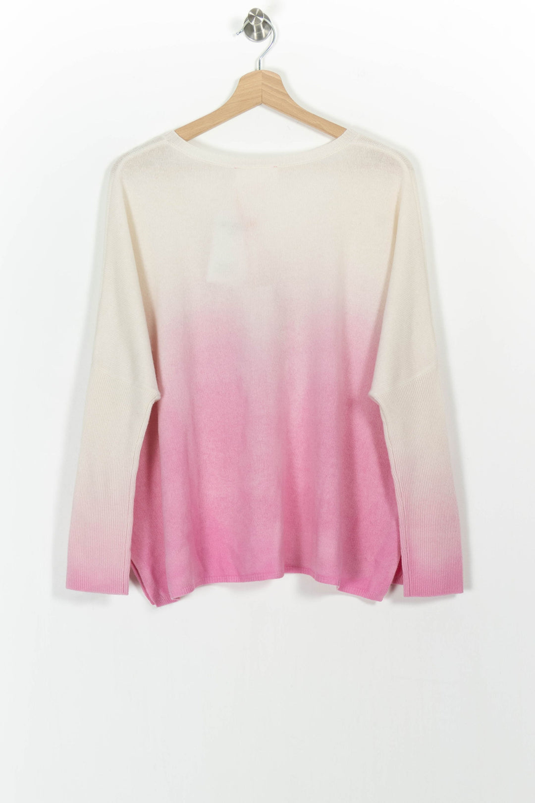 Pull Rose et Blanc - Taille S/36 de la marque Absolut Cashmere | PARAD103302 - Vendu par Paradigme - Image 4