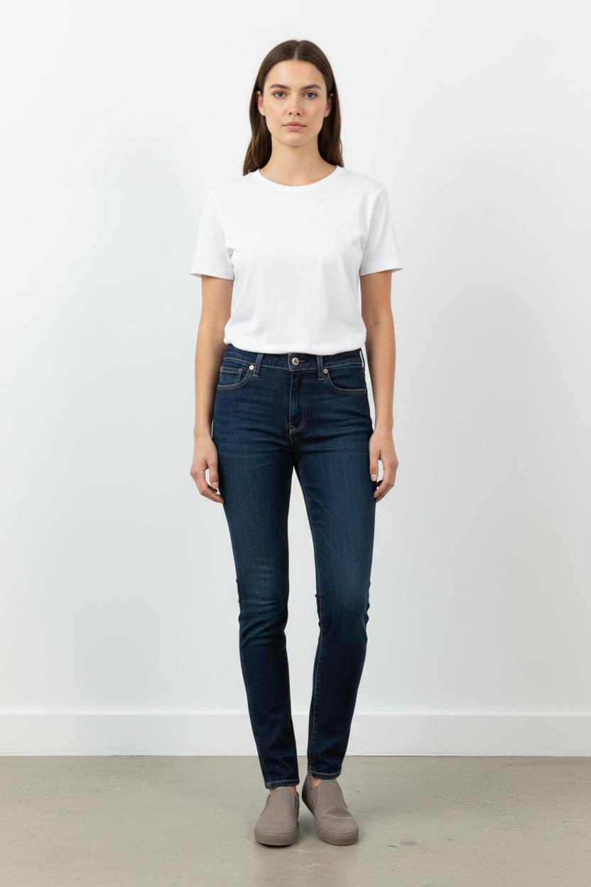 Jean Slim Bleu - Taille M/38 de la marque Levi's | PARAD103303 - Vendu par Paradigme - Image 1