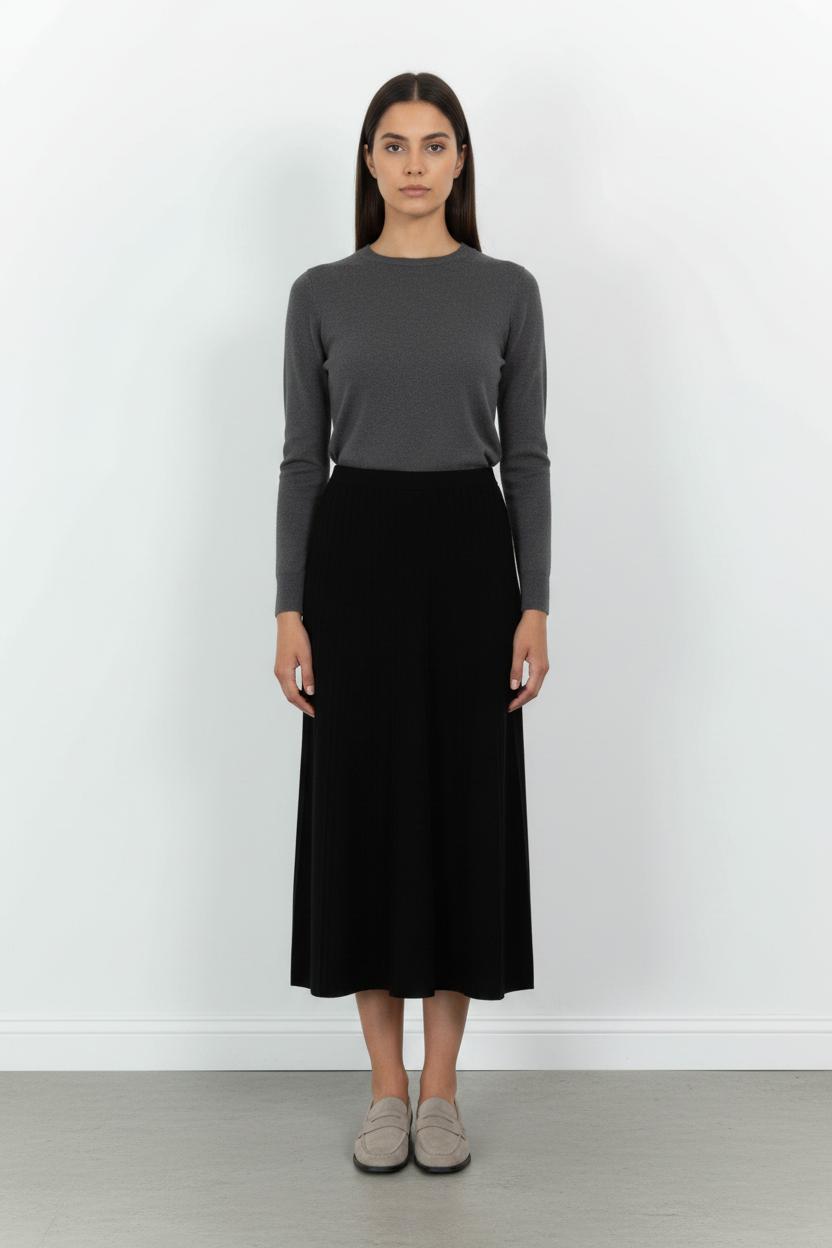 Jupe Plissée Noire - Taille S/36 de la marque Comptoir des Cotonniers | PARAD103307 - Vendu par Paradigme - Image 1