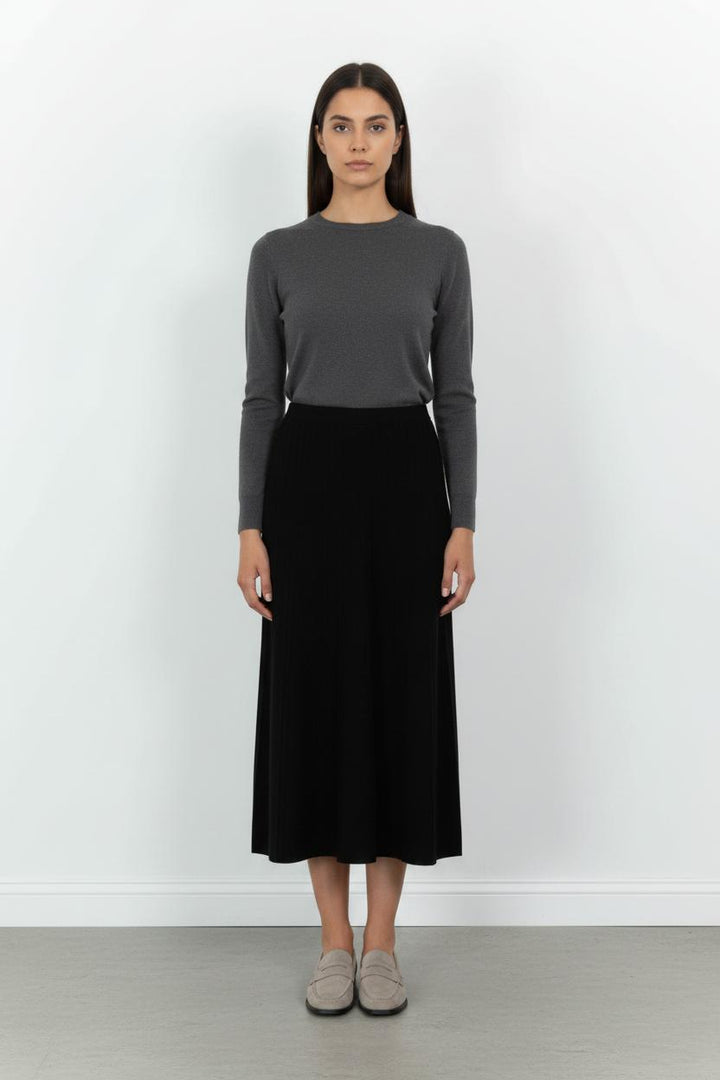 Jupe Plissée Noire - Taille S/36 de la marque Comptoir des Cotonniers | PARAD103307 - Vendu par Paradigme - Image 1