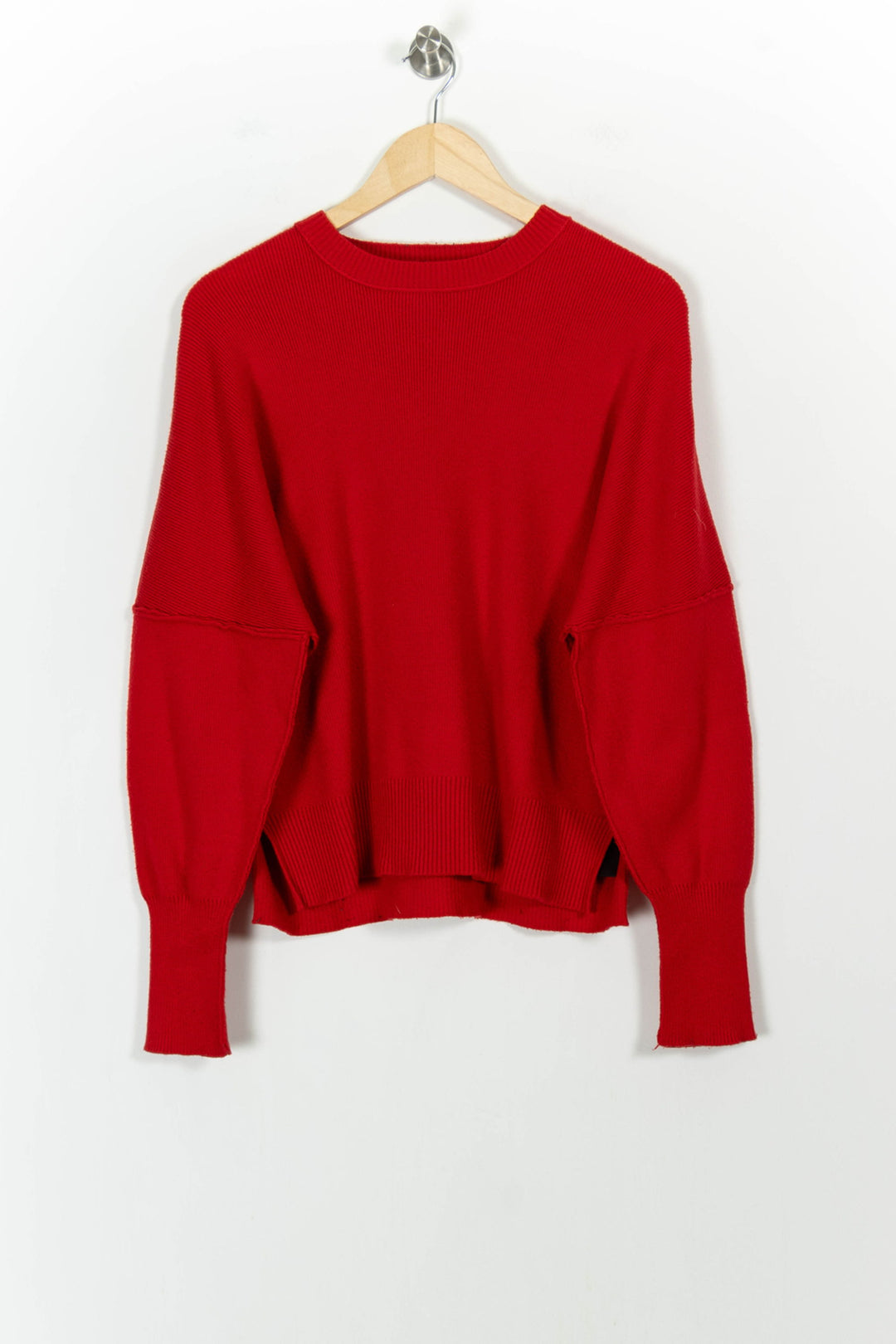 Pull Rouge - Taille M/38 de la marque IKKS | PARAD103308 - Vendu par Paradigme - Image 2