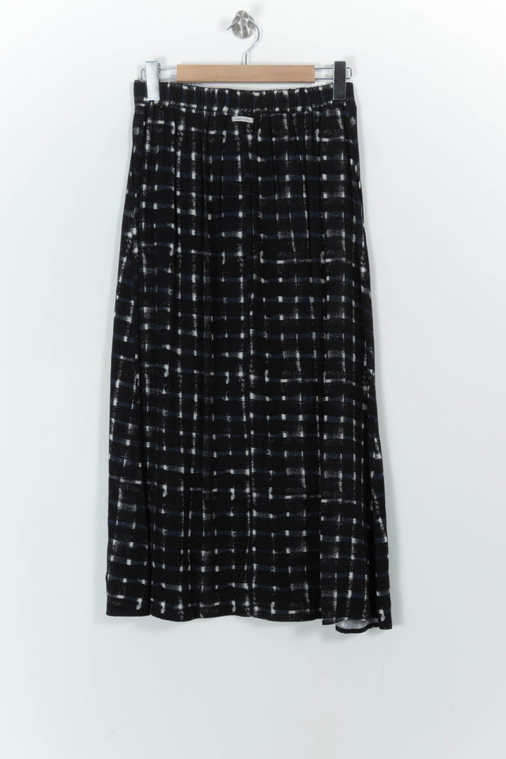 Jupe Midi Noire et Blanche - Taille M/38 de la marque Humility | PARAD103309 - Vendu par Paradigme - Image 4