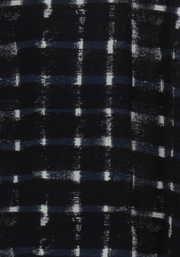 Jupe Midi Noire et Blanche - Taille M/38 de la marque Humility | PARAD103309 - Vendu par Paradigme - Image 3