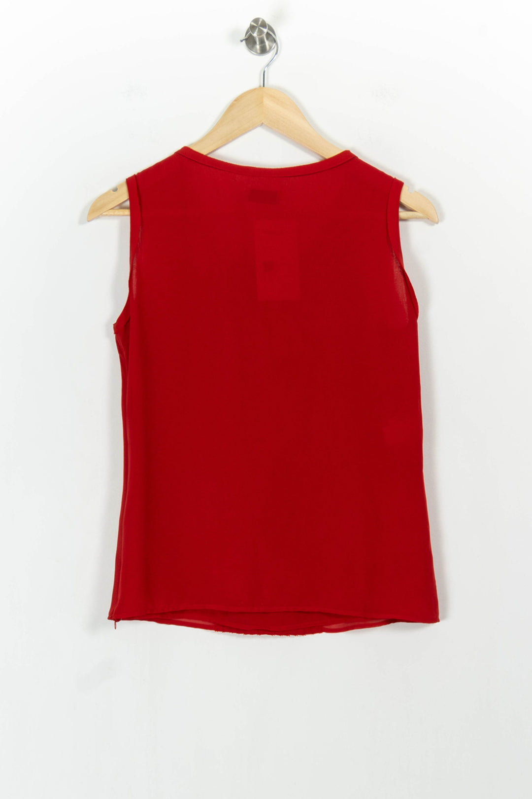 Top Sans Manches Rouge - Taille M/38 de la marque Weill | PARAD103310 - Vendu par Paradigme - Image 4