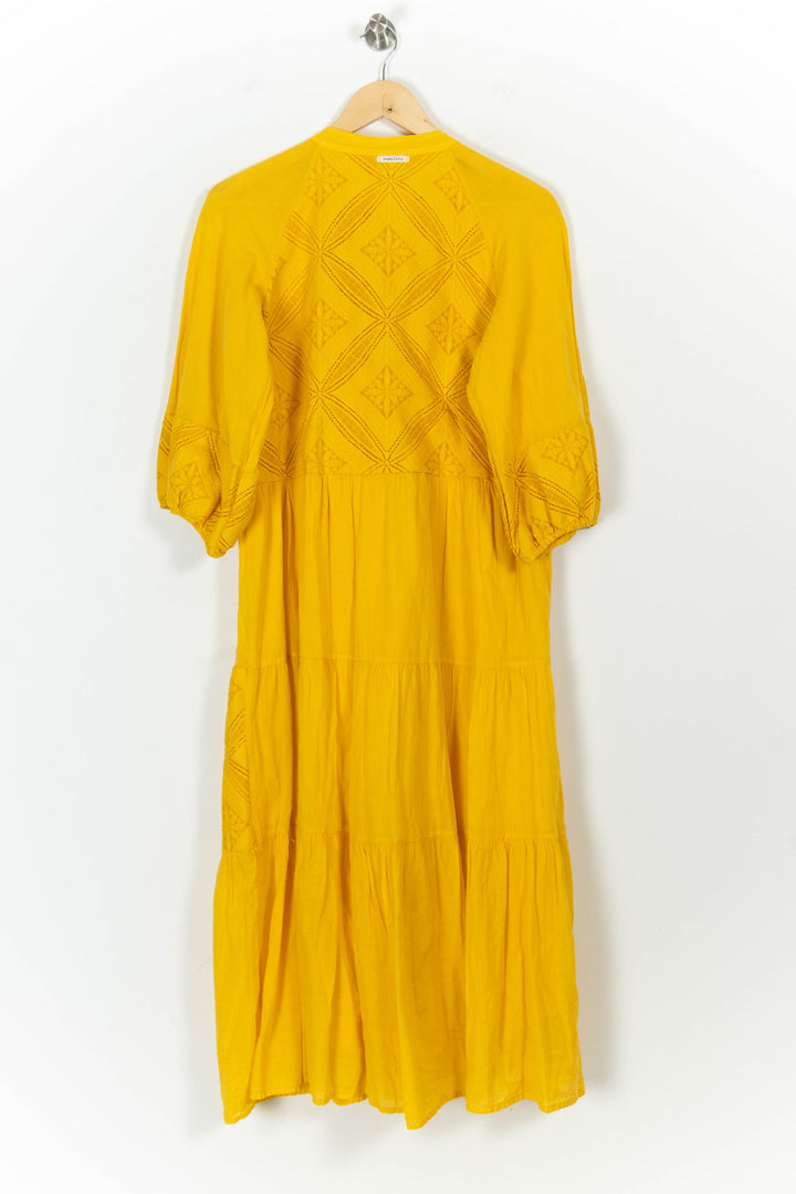 Robe Longue Jaune - Taille M/38 de la marque Humility | PARAD103312 - Vendu par Paradigme - Image 4