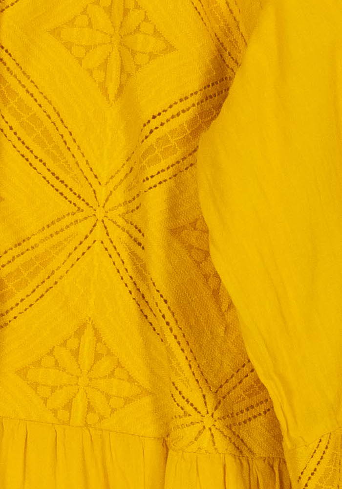 Robe Longue Jaune - Taille M/38 de la marque Humility | PARAD103312 - Vendu par Paradigme - Image 3