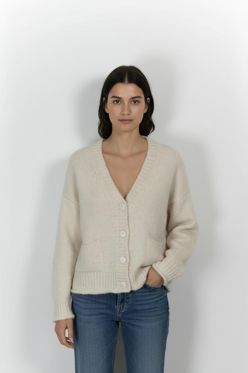 Cardigan Blanc - Taille S/36 de la marque Humility | PARAD103313 - Vendu par Paradigme - Image 1