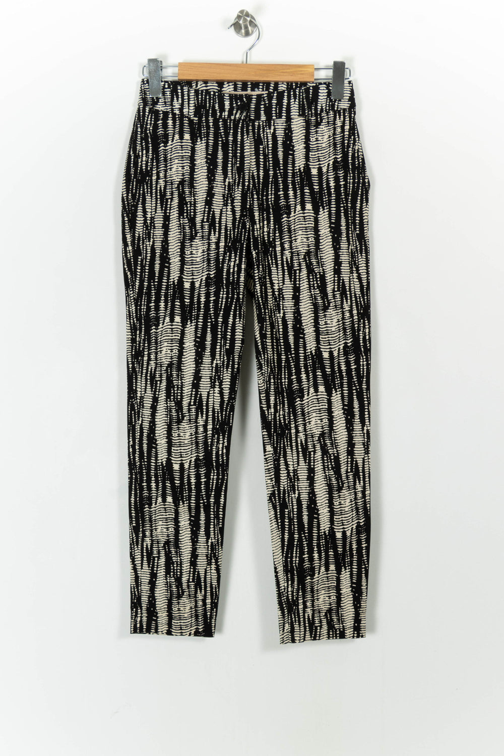 Pantalon Noir et Blanc - Taille S/36 de la marque La Fée Maraboutée | PARAD103315 - Vendu par Paradigme - Image 2