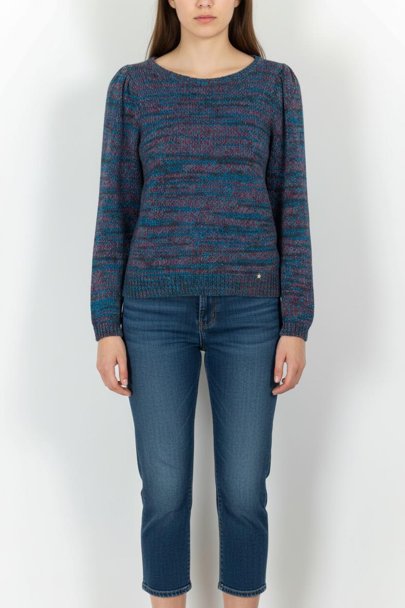Pull Bleu et Violet - Taille M/38 de la marque Des petits hauts | PARAD103320 - Vendu par Paradigme - Image 1