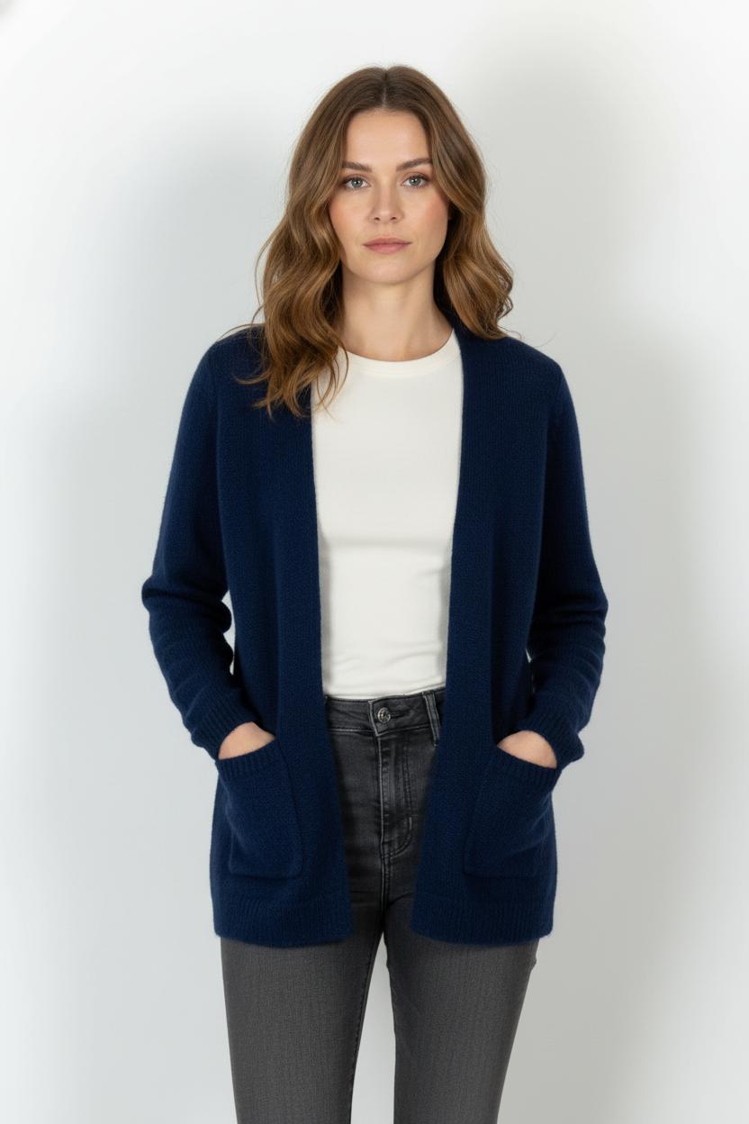 Cardigan Bleu - Taille S/36 de la marque Caroll | PARAD103321 - Vendu par Paradigme - Image 1