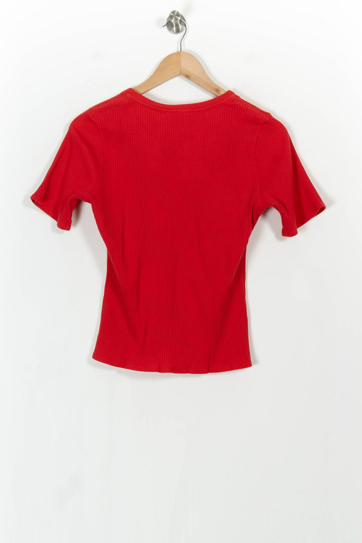 Top Rouge - Taille M/38 de la marque Marie Sixtine | PARAD103329 - Vendu par Paradigme - Image 4