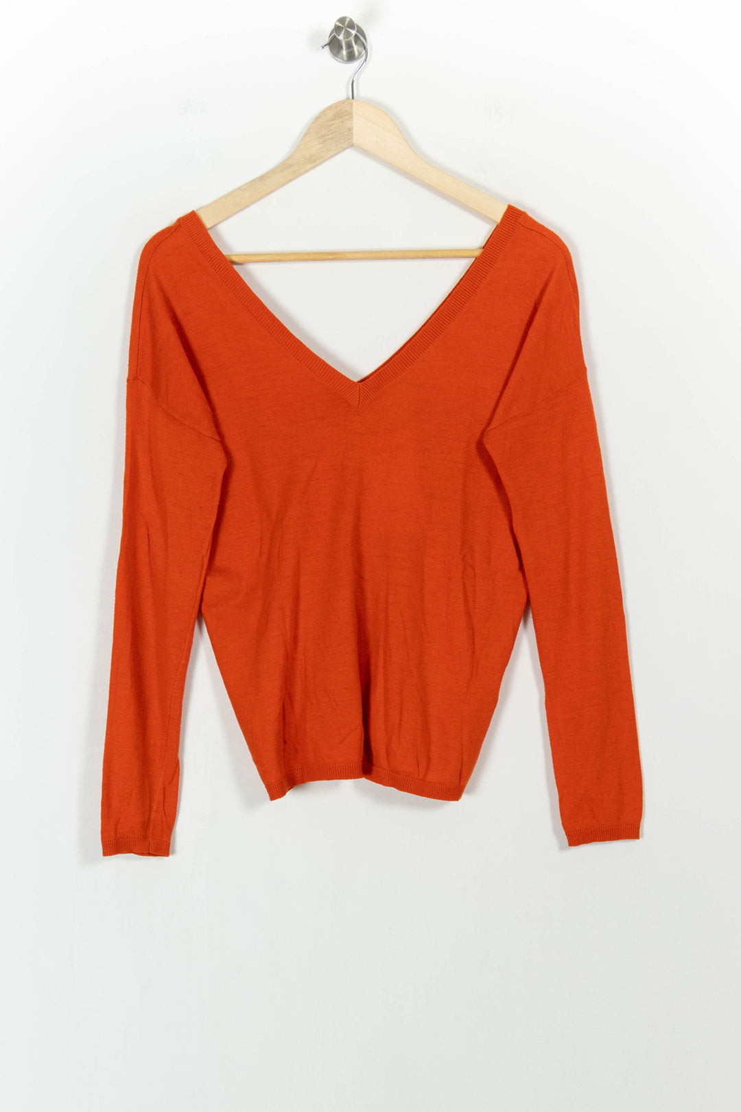 Pull Orange - Taille S/36 de la marque Sud express | PARAD103334 - Vendu par Paradigme - Image 2