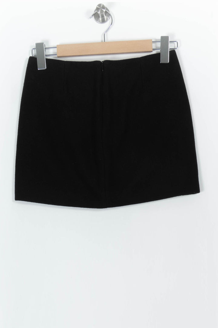 Jupe Courte Noire - Taille S/36 de la marque Maje | PARAD103335 - Vendu par Paradigme - Image 4